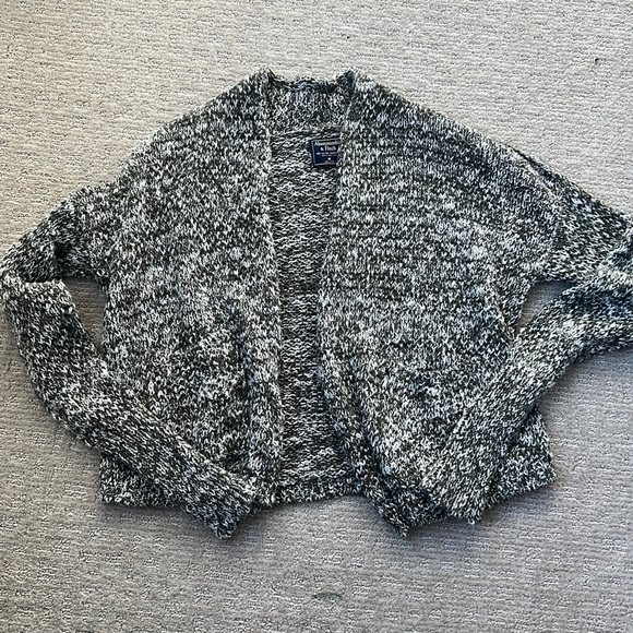 abercrombie open front cardigan